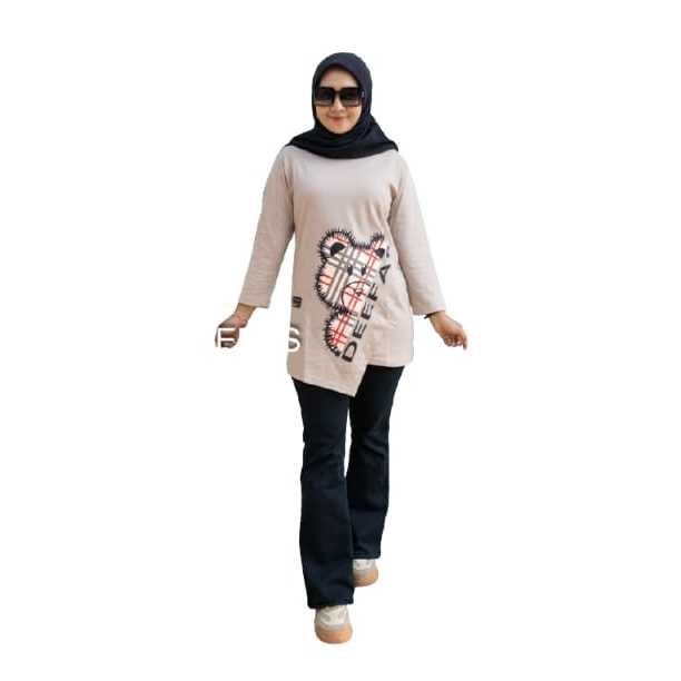 DEEFAS #!BUSANA MUSLIM MODEL KAOS SILANG TERBARY DEEFAS TRENDING%