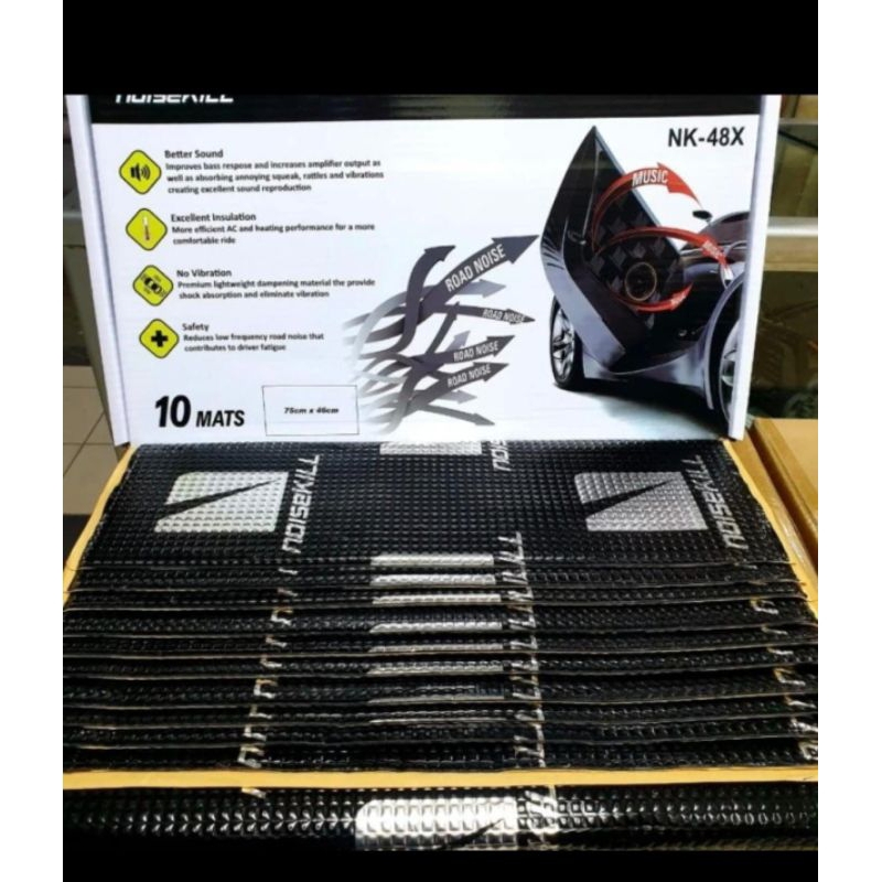 Peredam Mobil Noisekill NK-48 - NK-48 Noisekill New Black Series