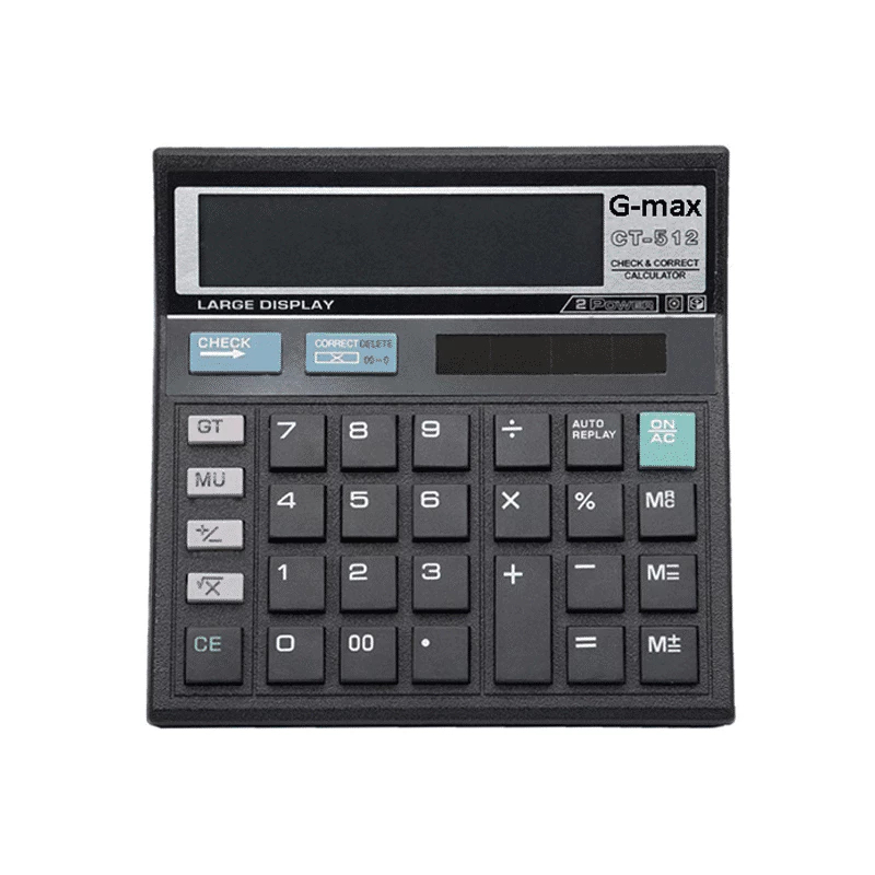 

KALKULATOR G-max GM-512 12Digit ANGKA / CALCULATOR DIGITAL