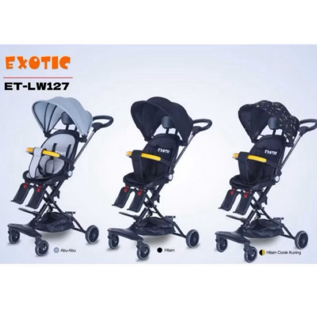 Jual Preloved Stroller Exotic LW 127 Bekas