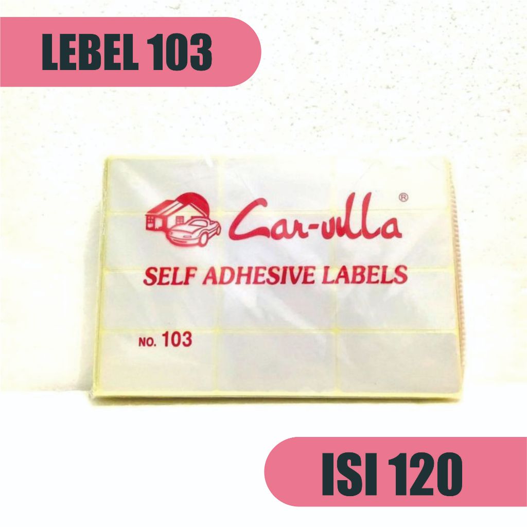 

LEBEL 103 ISI 120 PCS UNTUK NAMA UNDANGAN DAN LAIN LAIN