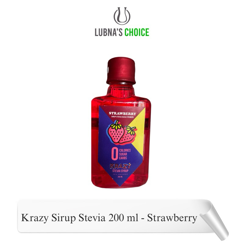 

KRAZY Stevia Sirup Diet - Strawberry