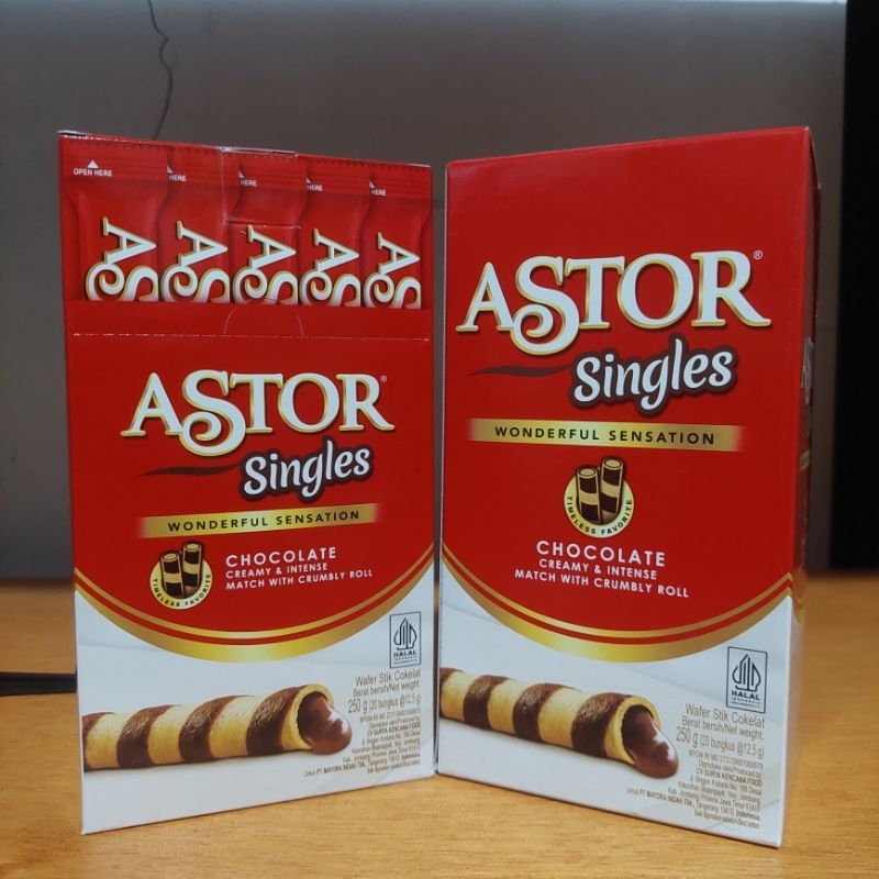 

Astor Singles Coklat | Isi 20pcs