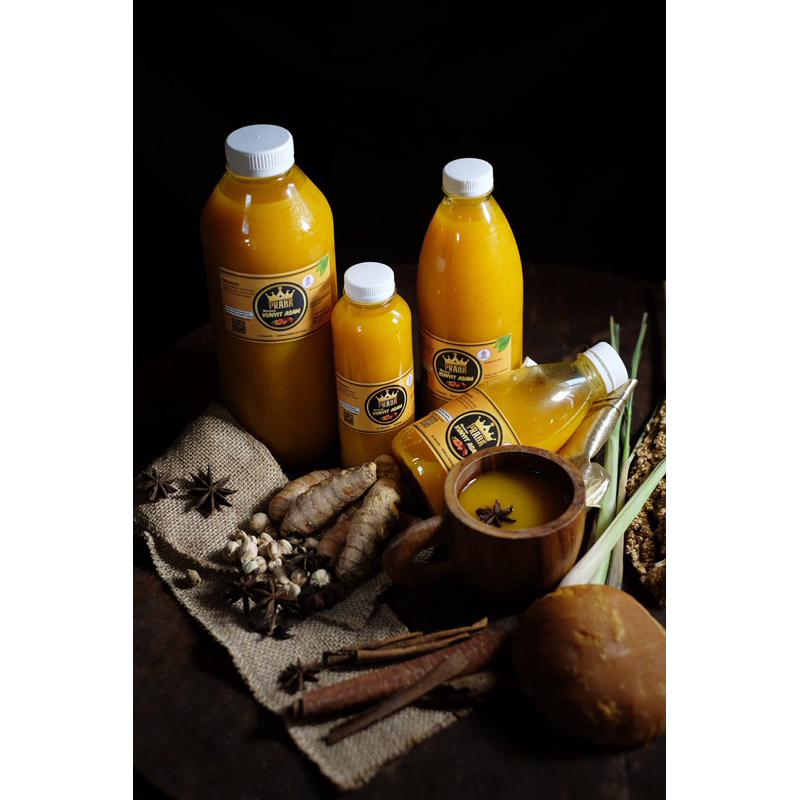 

Jamu Kunyit Asam 250 ml | Kunir Asem | Minuman Herbal | Minuman Jamu Kunyit Asem 100% Gula Asli