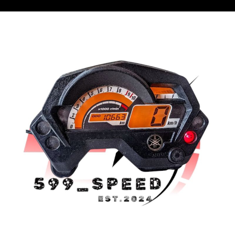 speedometer kilometer motor yamaha byson bison original