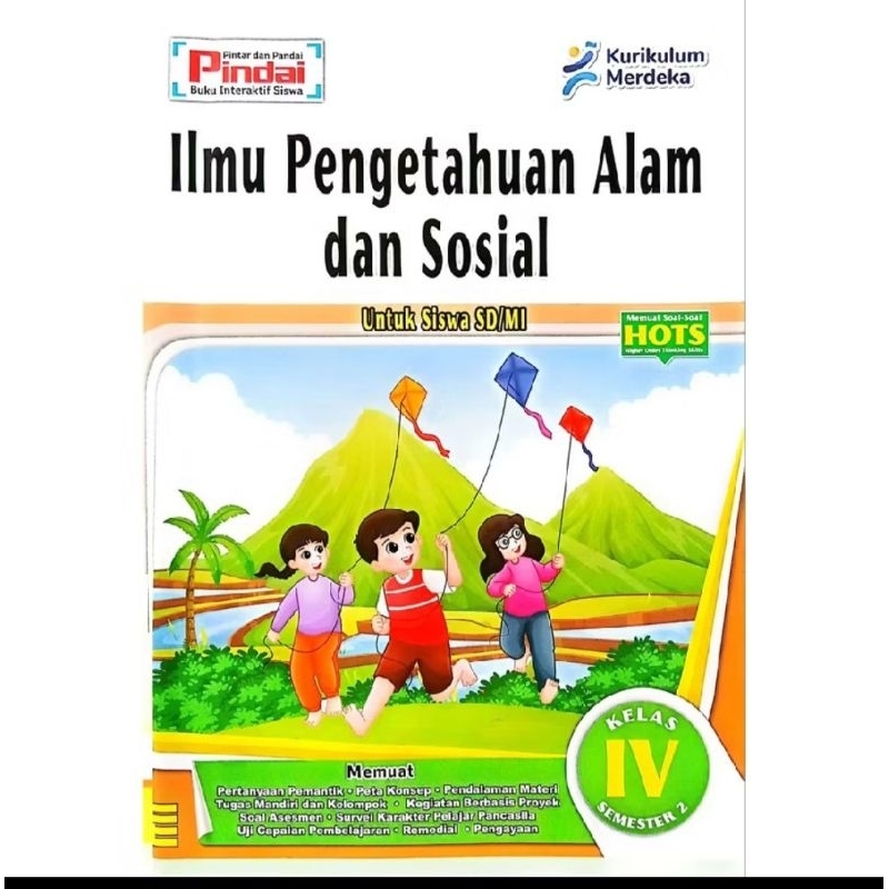 Buku LKS IPAS Kelas 4 SD/MI Kurikulum Merdeka Semester 2