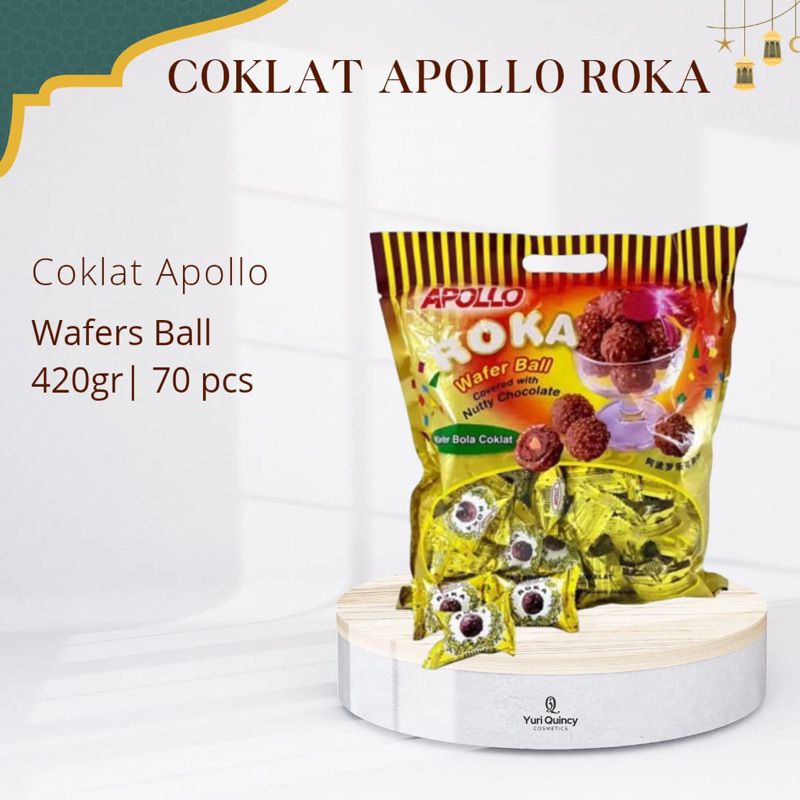 

Ready Coklat Apollo Roka kemasan 420g / 70pcs