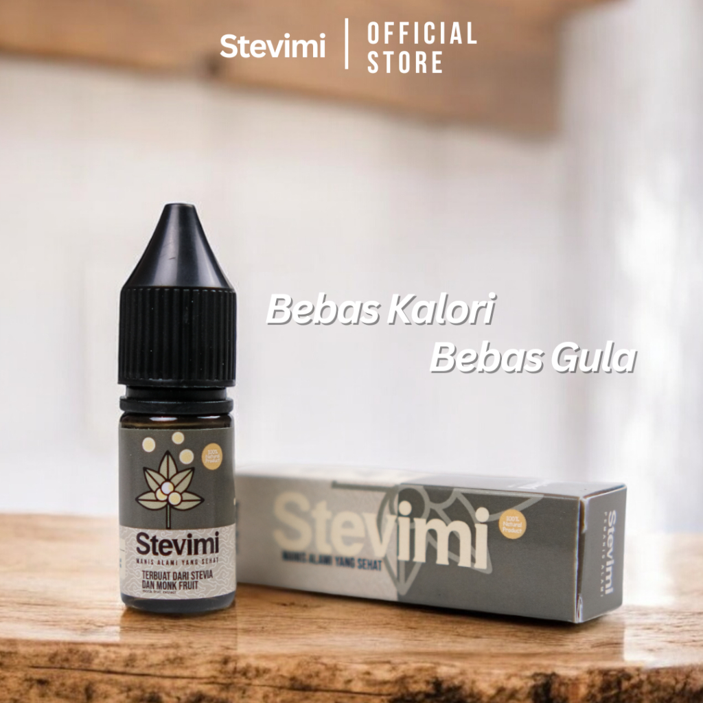 

Stevimi Stevia Tetes Pemanis Alami Cair 10ml