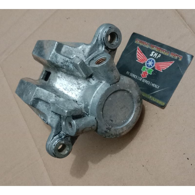 Rumah kaliper cakram depan Kawasaki Binter Merzy KZ200 original Tokico Japan.