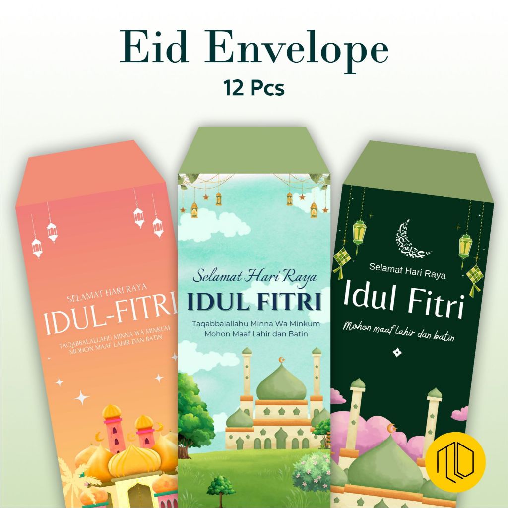

(ISI 12 PCS) Amplop Lebaran Varian Masjid 1 ( Special Edition ) / Amplop Lebaran Jumbo / Amplop Besar Uang Tanpa Lipat / Bahan Matte Paper 150 Gram / Grosir Amplop Lebaran /amplop Murah / Angpao Lebaran / Angpao / Ampau / Amplop Lebaran Unik / Amplop
