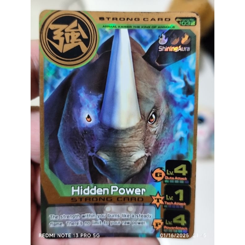 ANIMAL KAISER HIDDEN POWER (ORI)