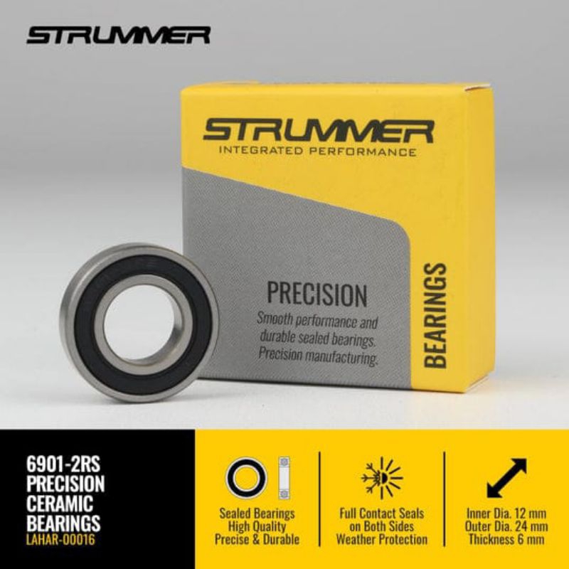 BEARING CERAMIC STRUMMER 6901 - 2RS (HYBRID CERAMIC)