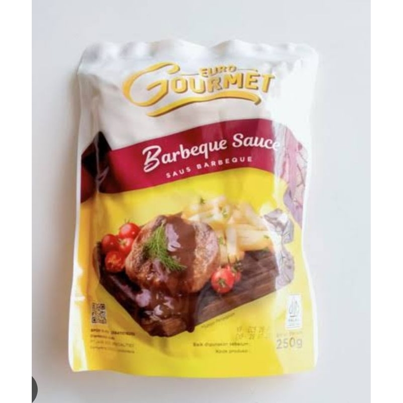 

Saus barbeque Euro Gourmet 250gr