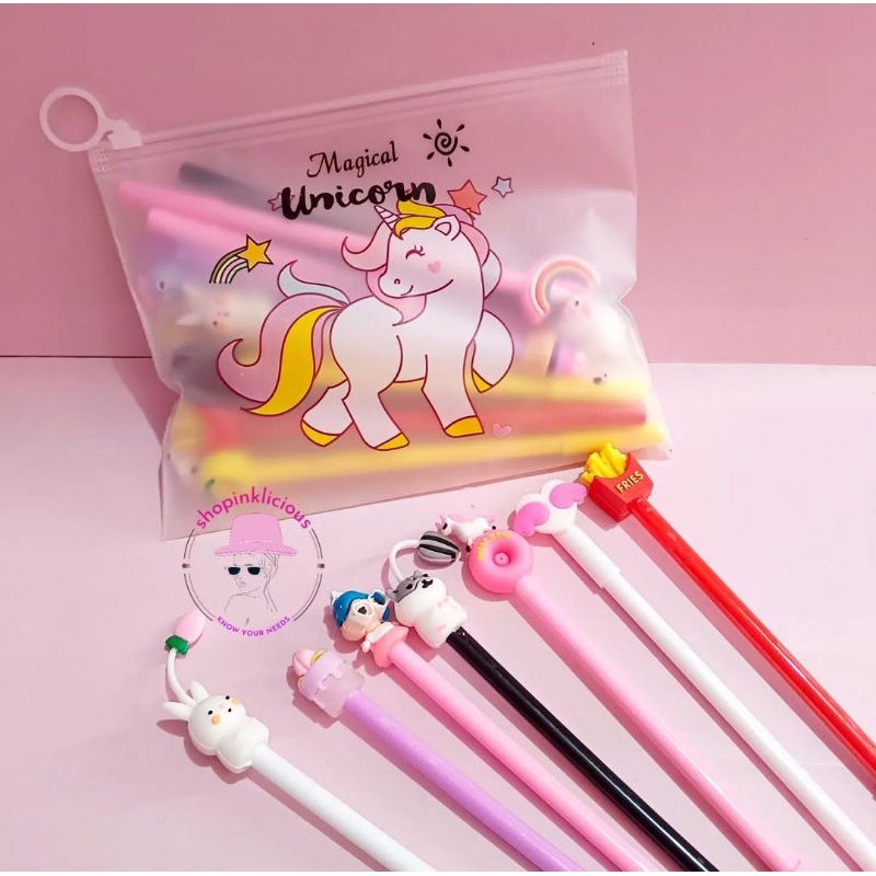 

Pulpen Karakter Random isi 12 Pcs