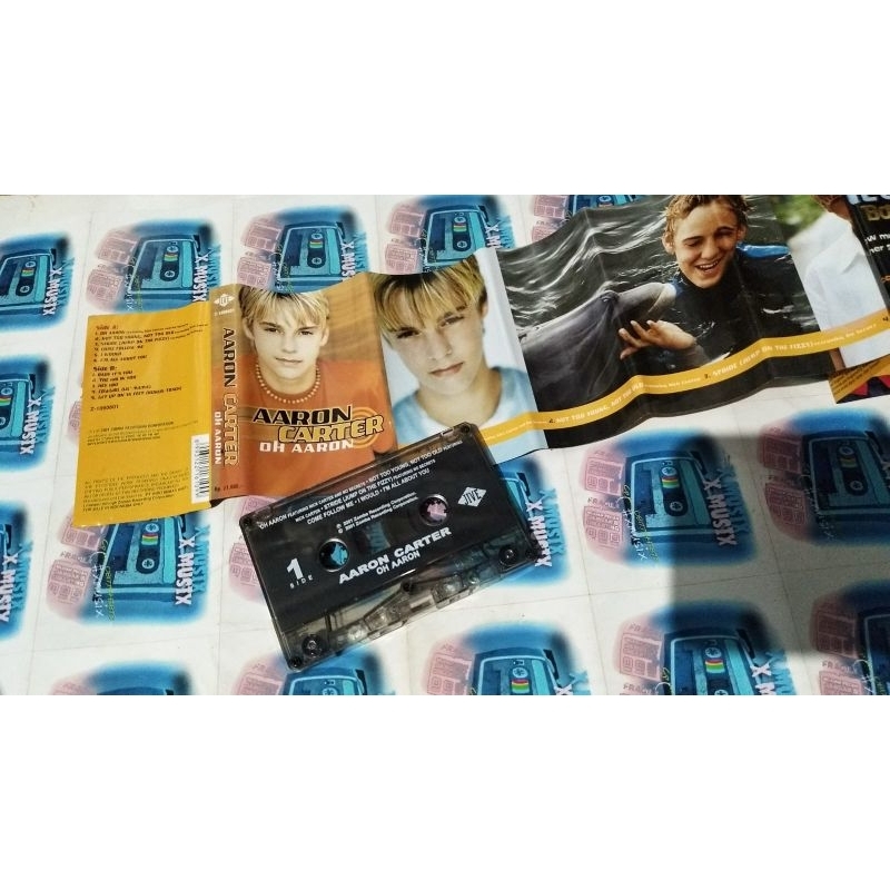 kaset pita aaron carter / oh aaron