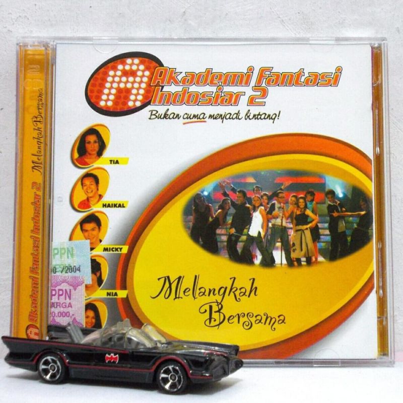 CD Akademi Fantasi Indosiar AFI 2 - Melangkah Bersama CD bonus VCD