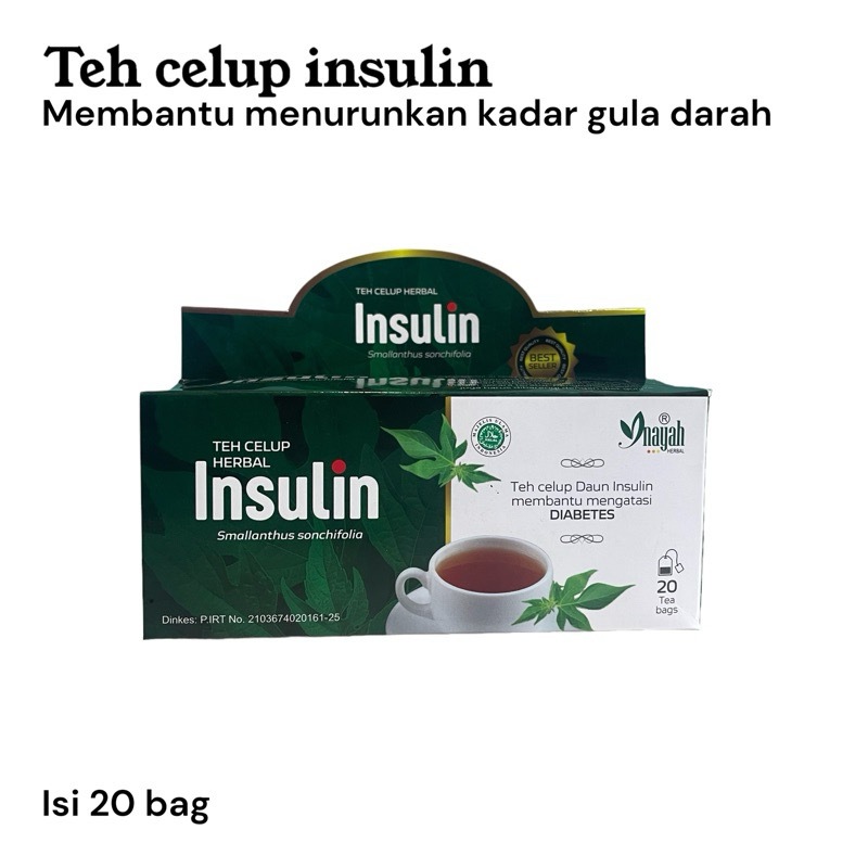 

Teh Celup Daun Insulin Inayah