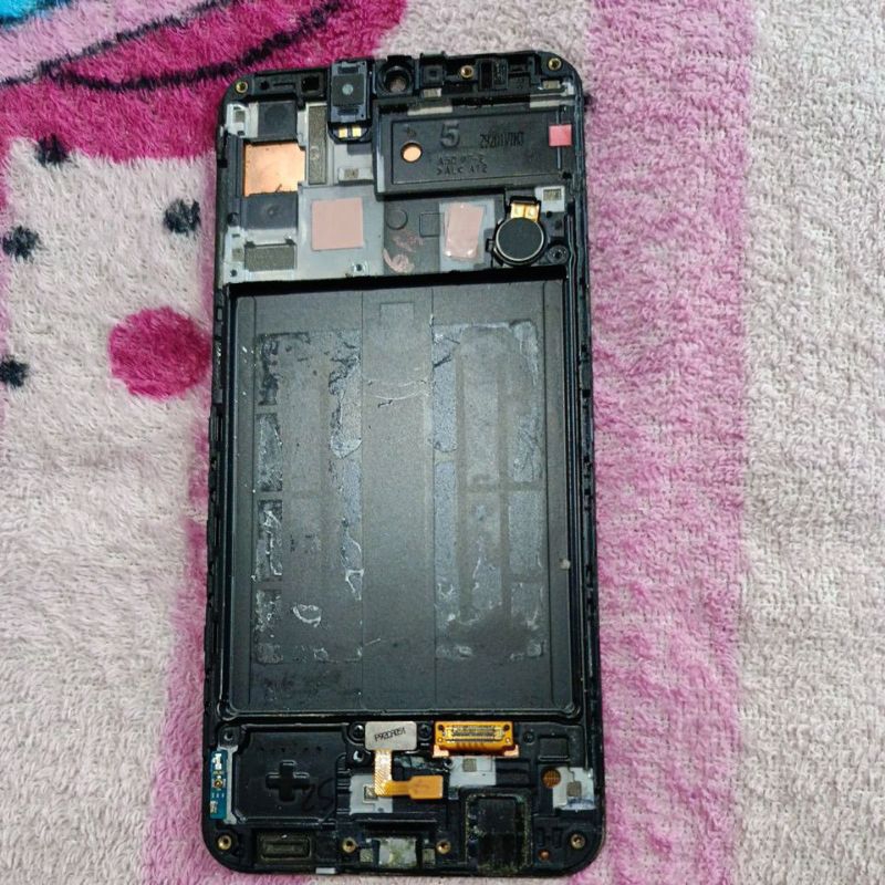 tatakan lcd Samsung A50 Orian