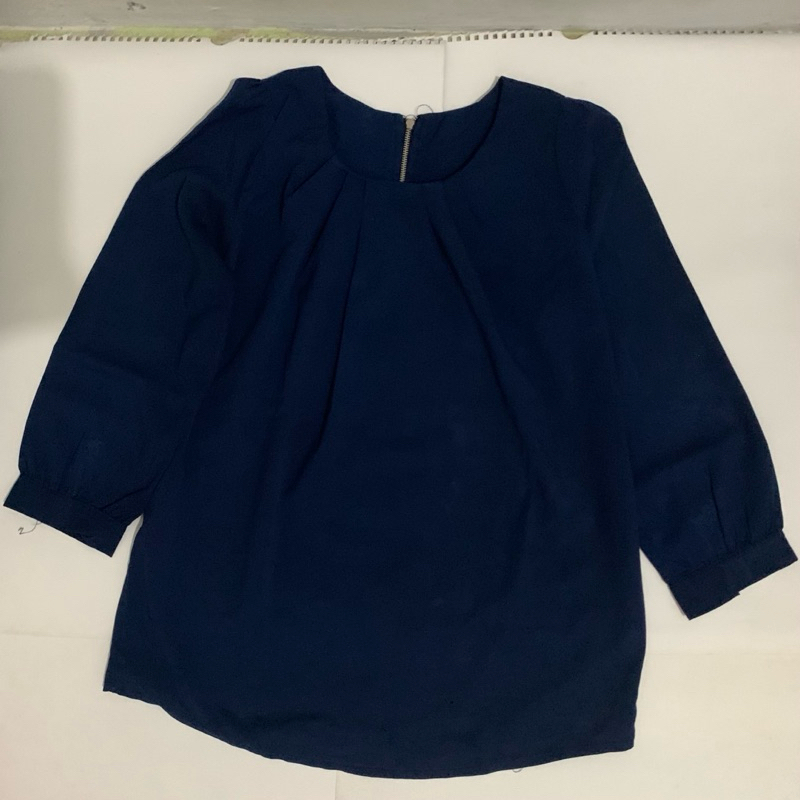 Preloved Blouse Navy