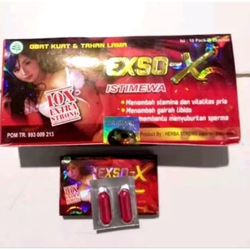 Herba Strong Obat Kuart & Tahan Lami EXSO/ X Istimewa