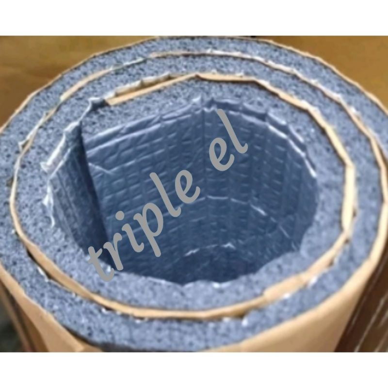 Peredam Panas Aluminium Foil Atap Mobil Bangunan Pabrik Rumah Tebal 7 mm