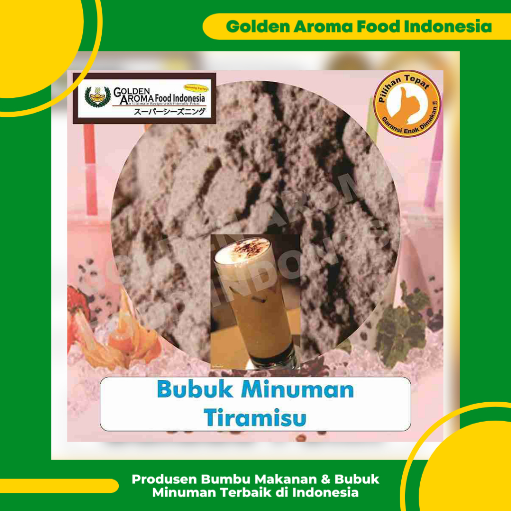 

Bubuk Minuman Tiramisu 1 Kg Drinking Powder Enak Murah Halal Aman Terbaik Bubble Drink GAFI