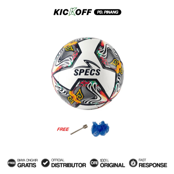 BOLA SEPAK SPECS / BOLA SOCCER SPECS ILLUZION II MADA FB MATCH BALL FIFA APPROVED