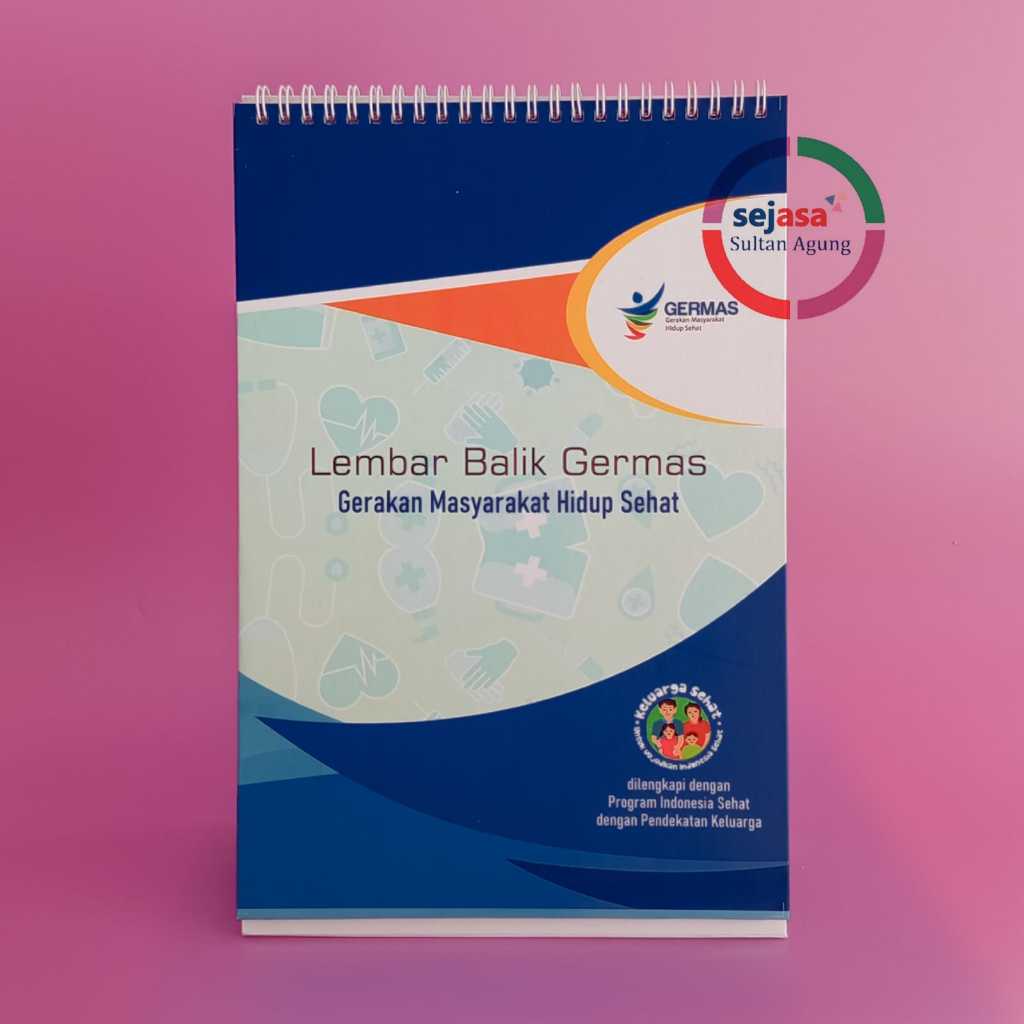 

Buku Lembar Balik Germas | Buku Kesehatan | Lembar Balik Germas | Media Promosi Kesehatan