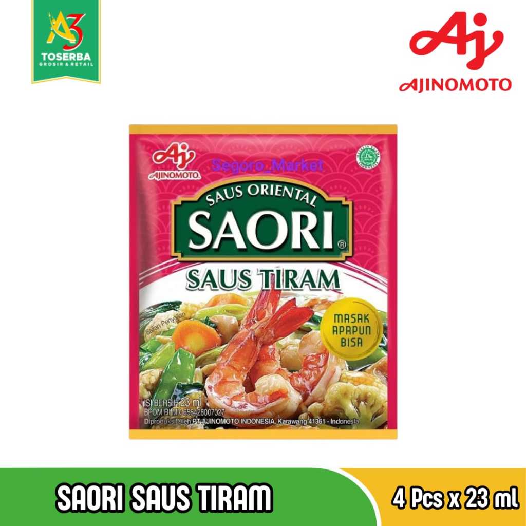 

Saori Saus Oriental Tiram Oyster 23 ml (4 Pcs)