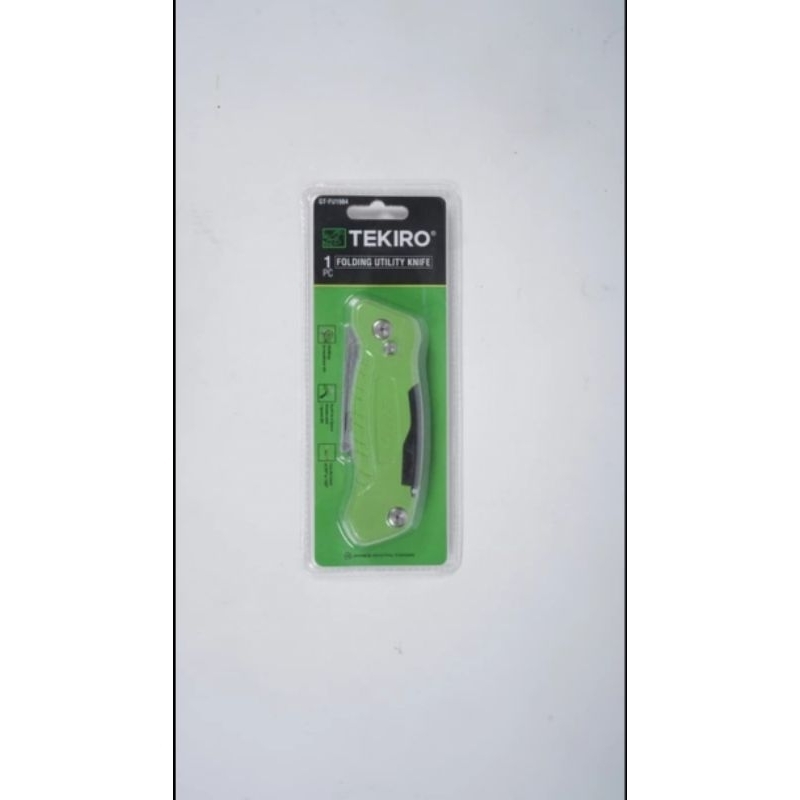 

TEKIRO Pisau Cutter Lipat multifungsi