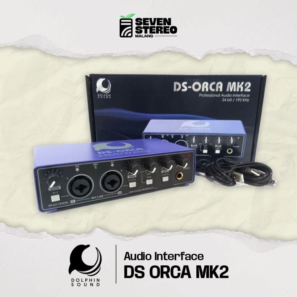 Dolphin Sound DS ORCA Soundcard Recording Dolphin Orca MK2 MK3