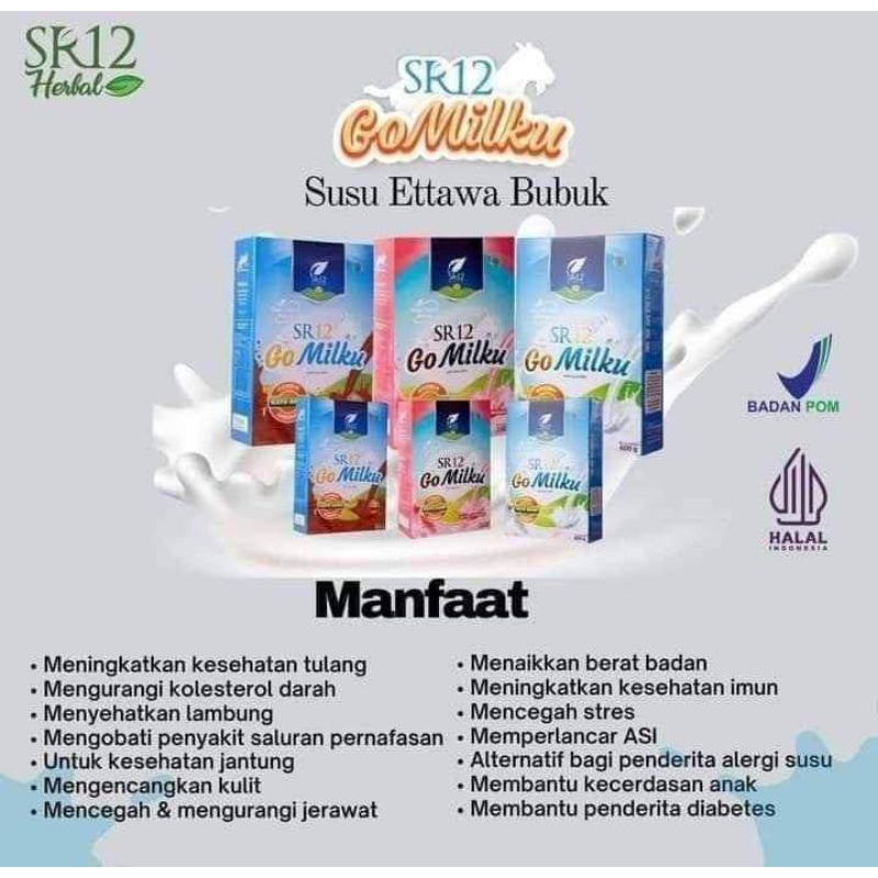

GoMilku Susu kambing etawa SR12