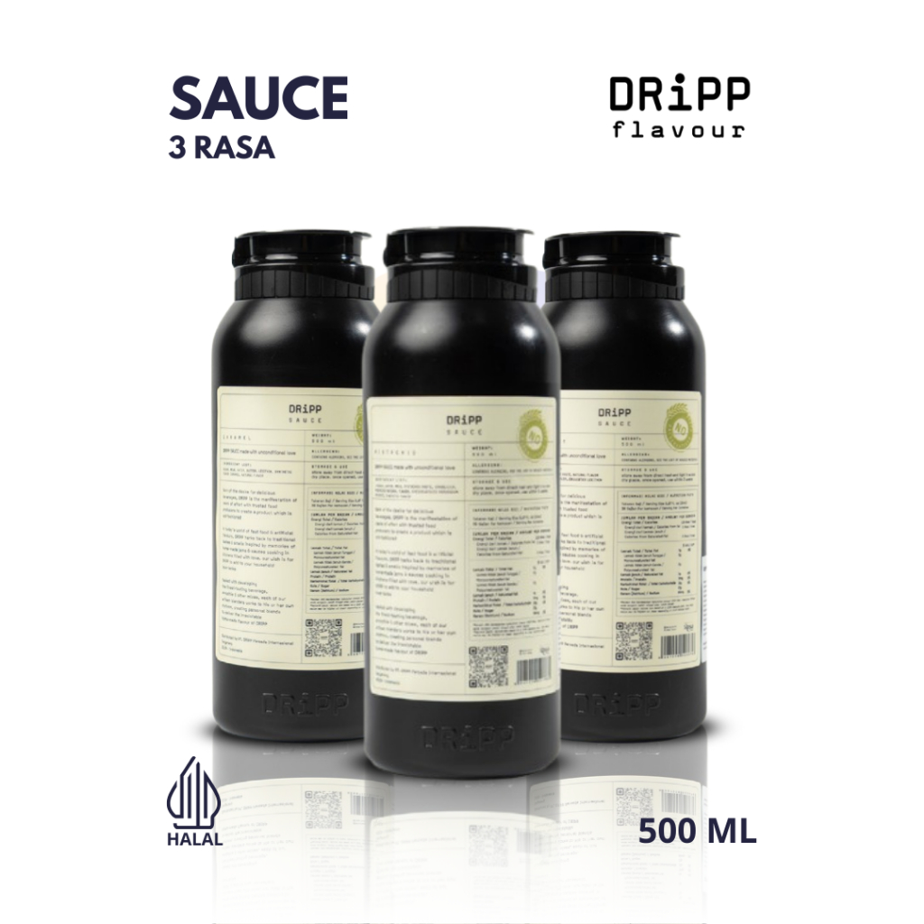 

Drip Sauce Caramel / Hazelnut 500 ml