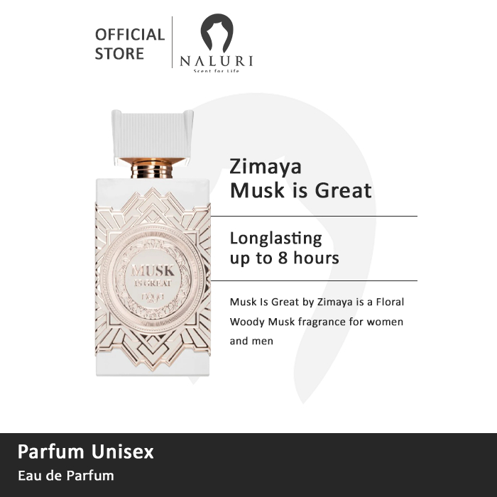 Parfum Zimaya Is Musk is Great For Unisex EDP 100ml