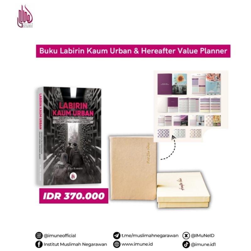 

Labirin Kaum Urban plus Hereafter Planner