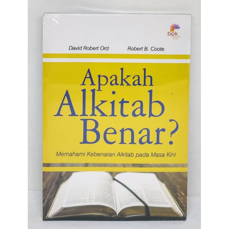 BUKU ROHANI APAKAH ALKITAB BENAR?