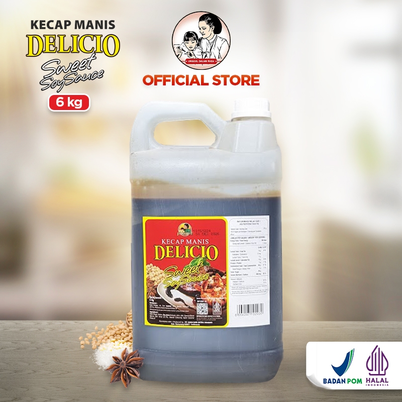 

Delicio Kecap Manis Jerigen 6 Kg