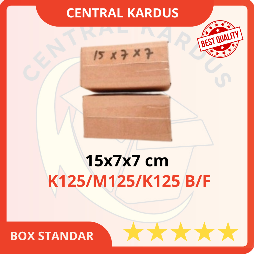 

KARDUS POLOS KECIL 15x7x7cm SINGLE WALL DUS KECIL HARGA PAKET (10PCS)