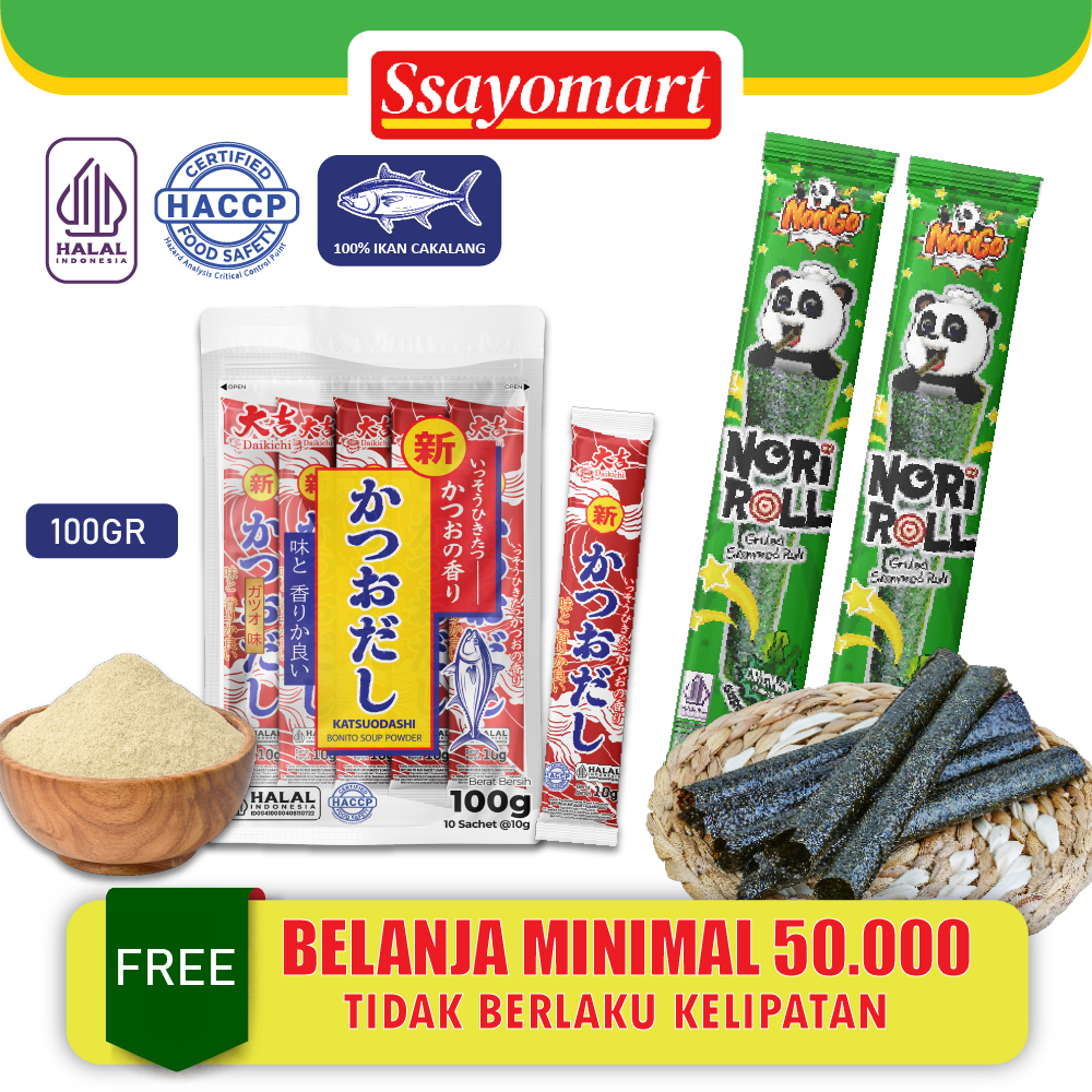 

[HALAL] HONDASHI KATSUODASHI BONITO SOUP POWDER STICK 100 GR (ISI 10) / BUMBU IKAN / BUBUK KALDU IKAN BONITO KERING / BUBUK KATSUOBUSHI / IKAN CAKALANG / MARUMOTO
