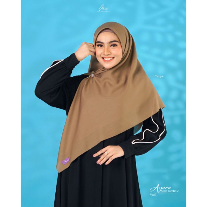 AYURA SCARF SEGIEMPAT JUMBO ARRAFI