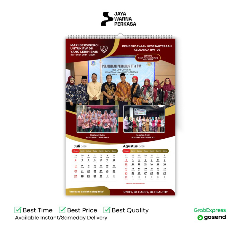 

Custom Kalender 2025 Ukuran A3+