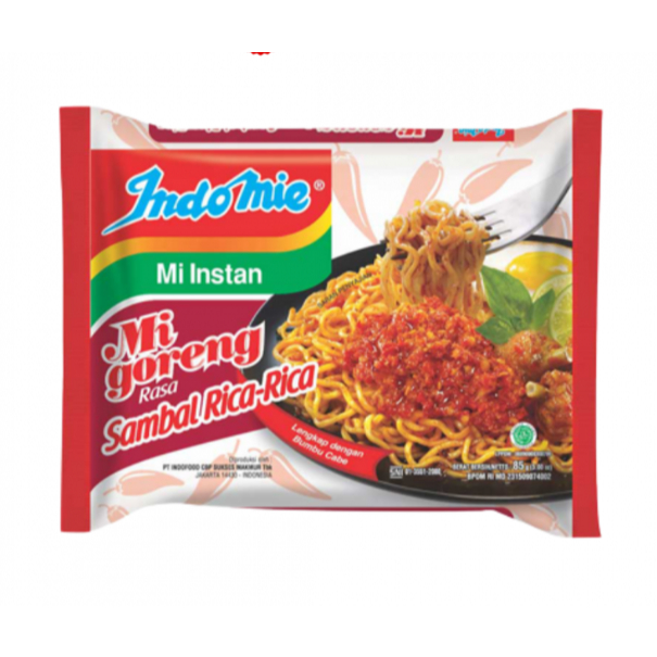 

Indomie Goreng Sambal Rica Rica 85 gr