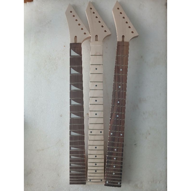 neck gitar LTD esp maple unfinised