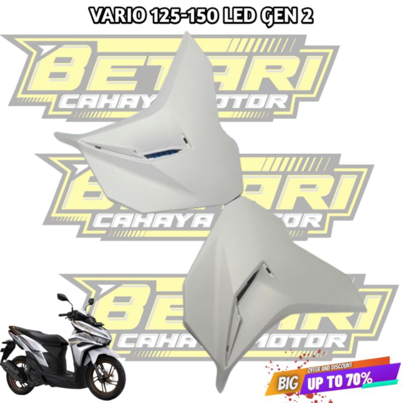 COVER SAYAP DEPAN SAMPING VARIO 125-150 LED NEW GEN 2 2023-2024 PUTIH