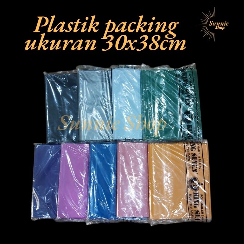 

Plastik Packing uk. 30x38cm/Amplop polymailer merk king seven
