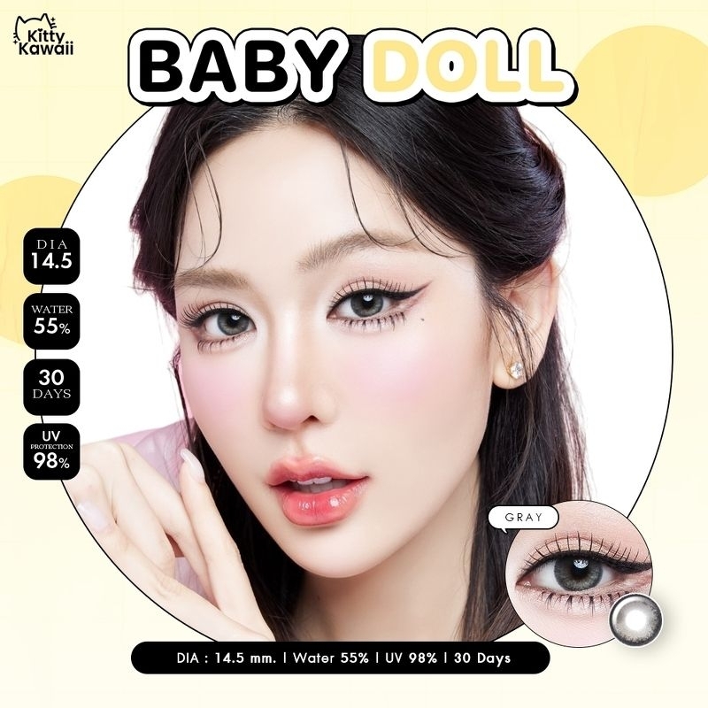 Softlens kitty kawai baby doll