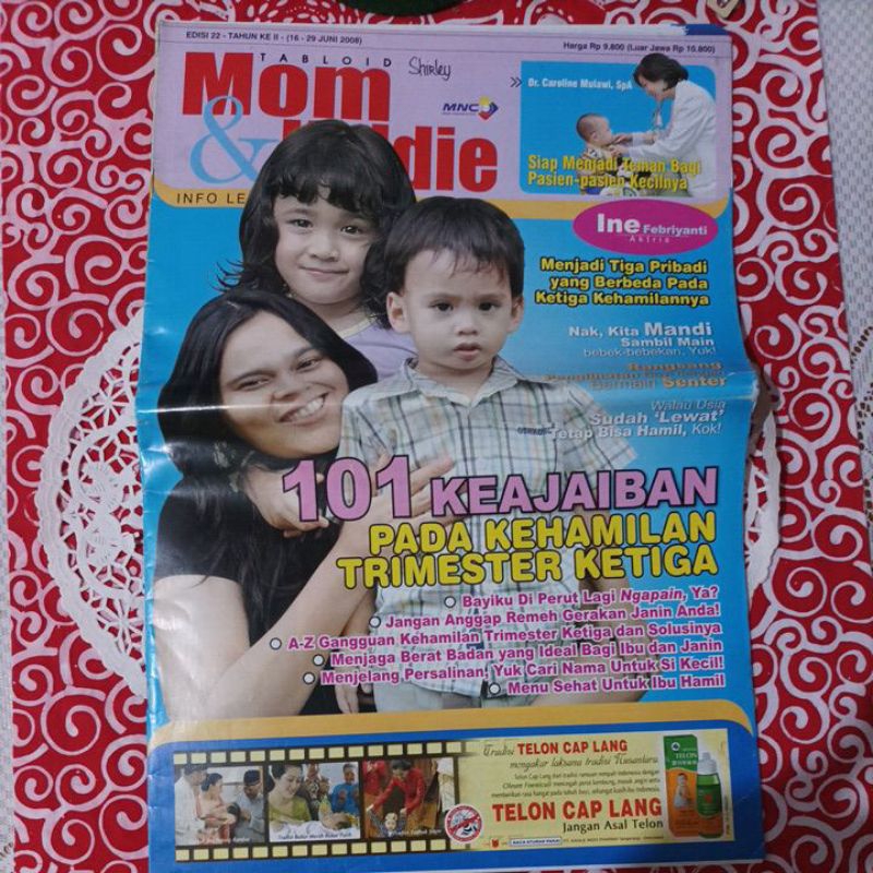 Tabloid bekas Mom & Kiddie edisi 22 (2008)