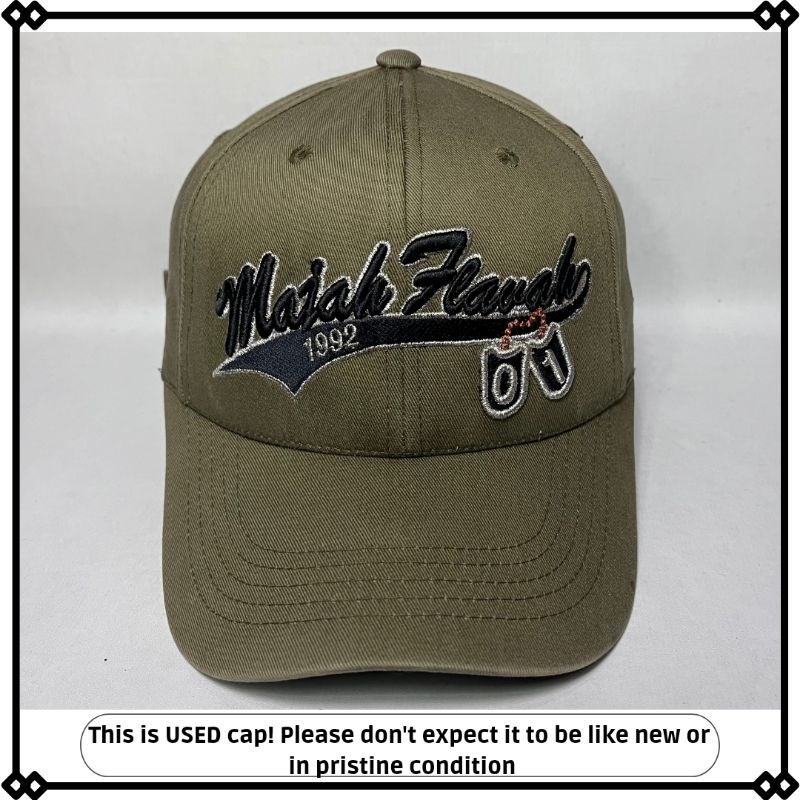 topi majah flavah original second dewasa preloved