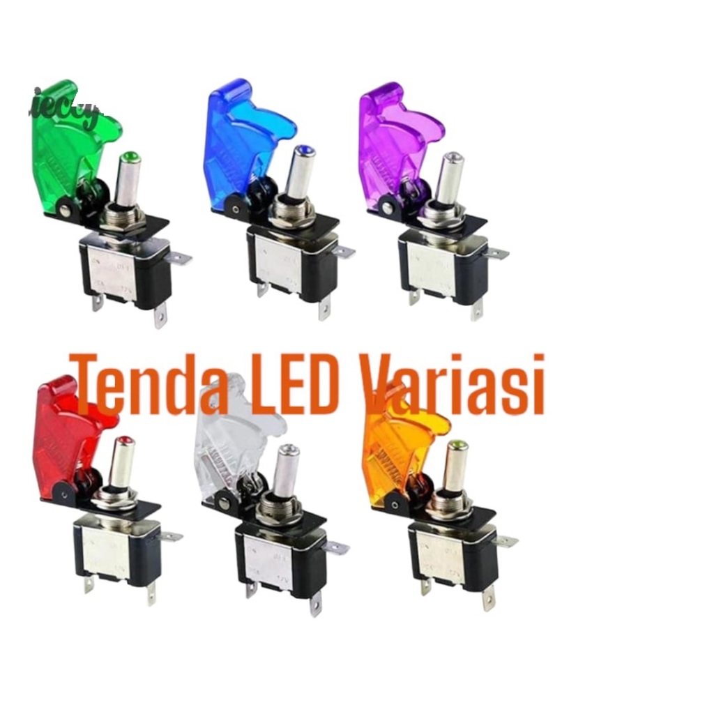 SWITCH PILOT SAKLAR LED ON OFF MOBIL PILOT SWITCH SAKLAR MOBIL ON/OFF