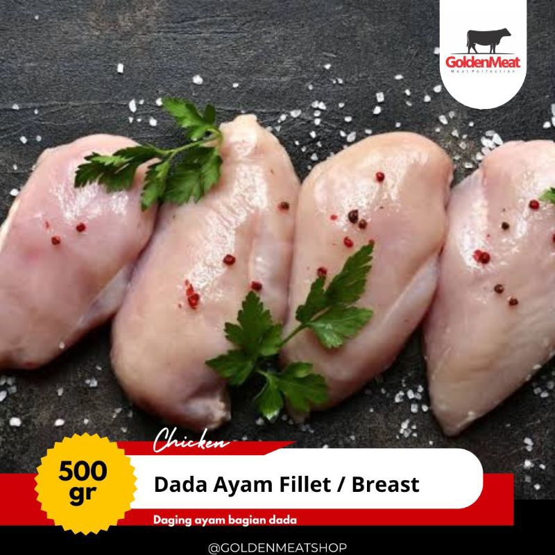 

Dada ayam fillet | breast | tanpa tulang | boneless | 500gr-1000gr